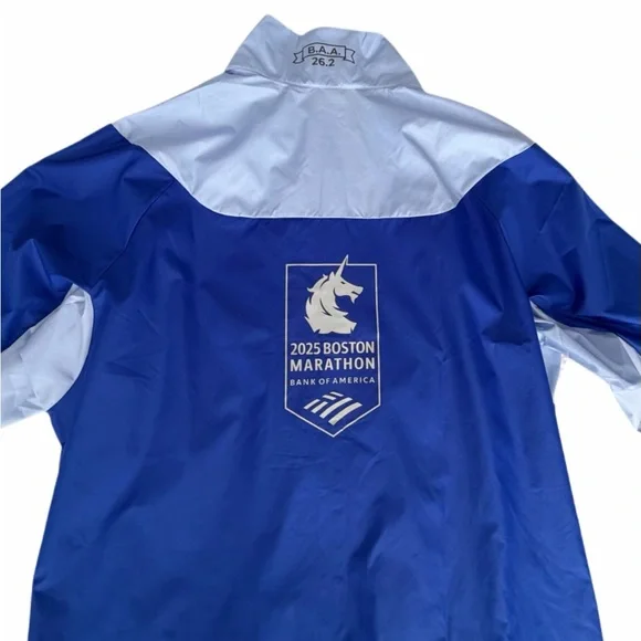 Adidas Mens AdiZero Boston Marathon 2025 Running Jacket XL $120 windbreaker - Picture 16 of 16
